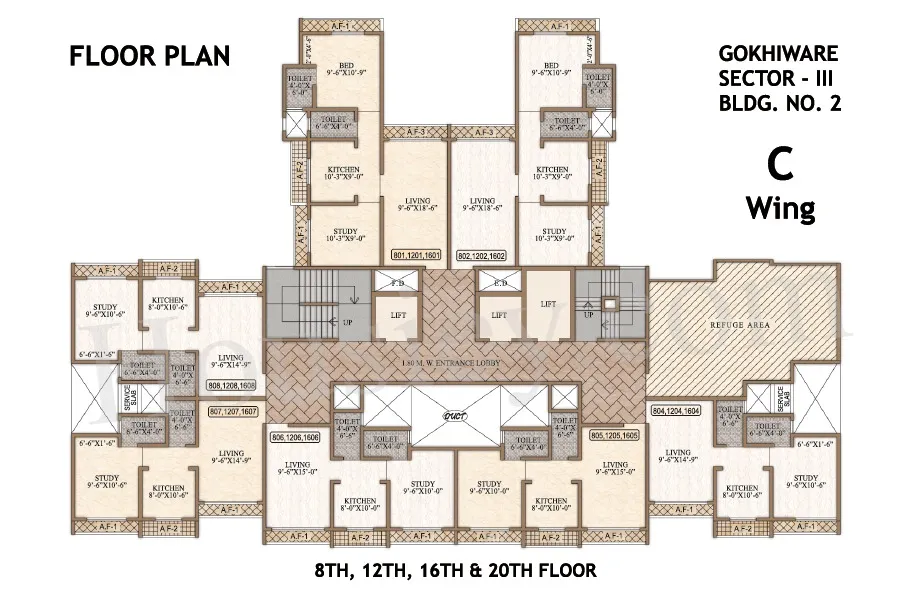 Samaira Residency Floor plan 2
